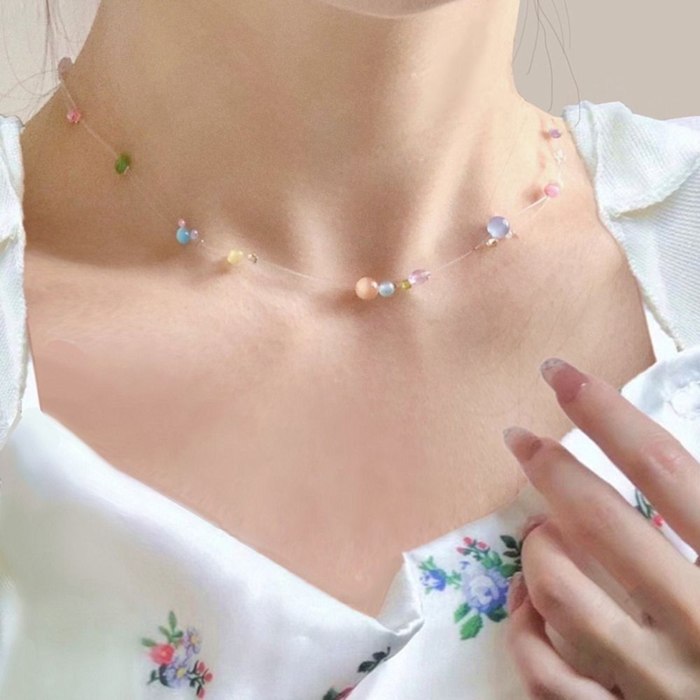 Korean Daily Lifestyle - Trendy Alaşım Kore Tarzı Kolye Reçine