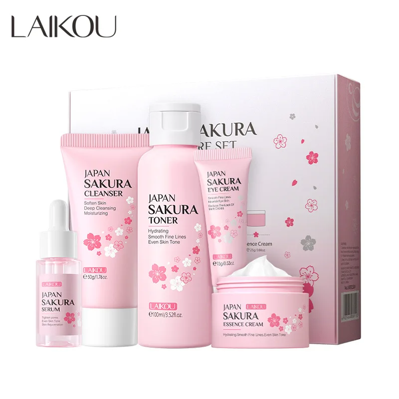 LAIKOU Sakura Kit Cilt Bakım S - Korean Skincare Routine incelemesi ve fiyatı