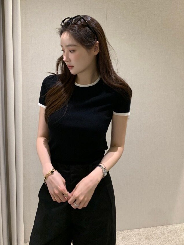 Şık Yazlık Yeni İnce Renk Blok - Korean Women Lifestyle incelemesi ve fiyatı